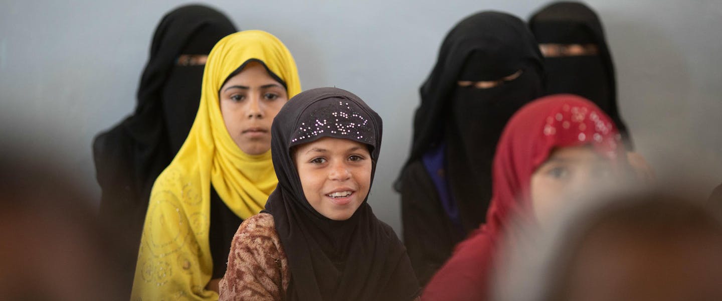 Meisjes in Jemen