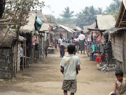 Vluchtelingenkamp in Bangladesh