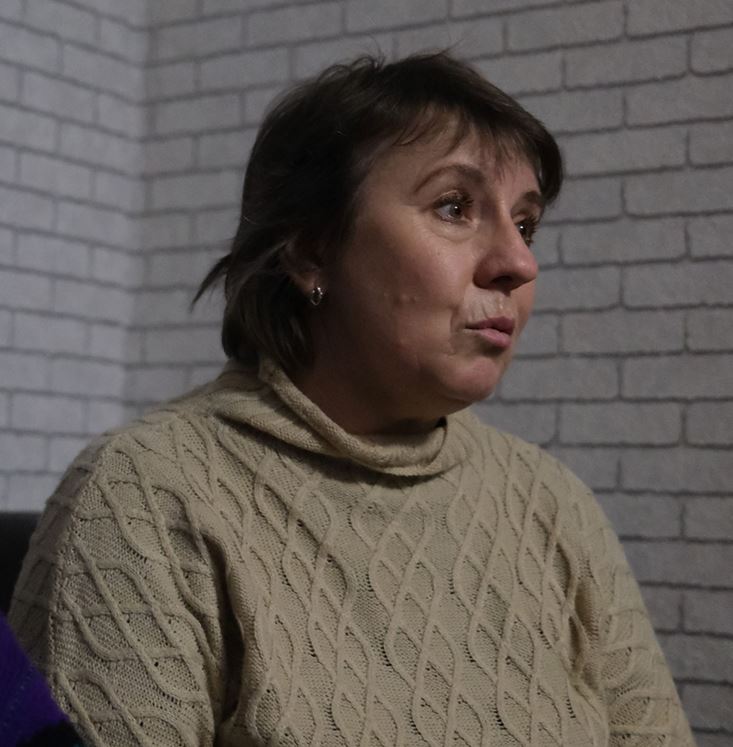 Portretfoto van Larysa in Oekraïne