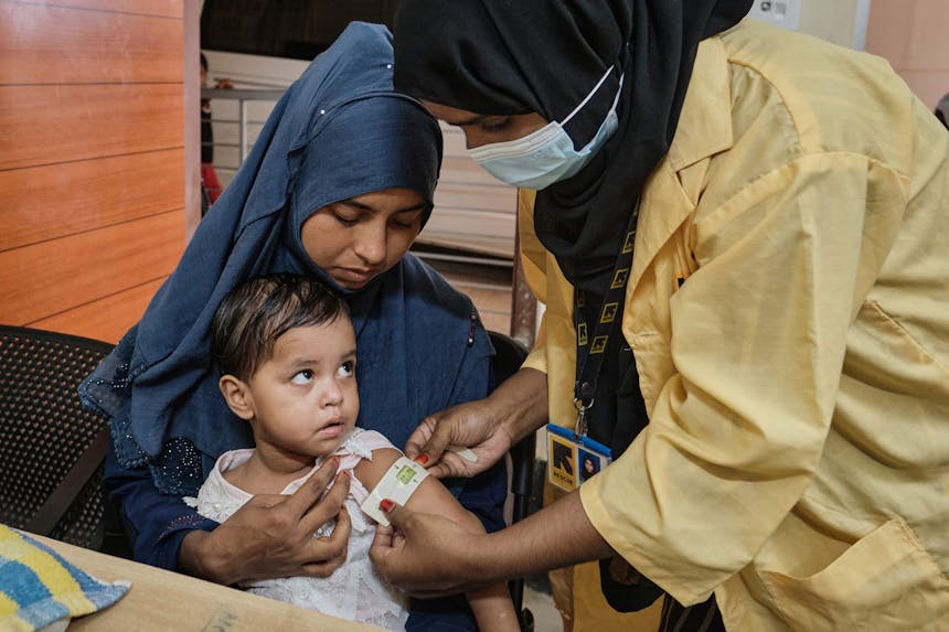 Kliniek in Bangladesh