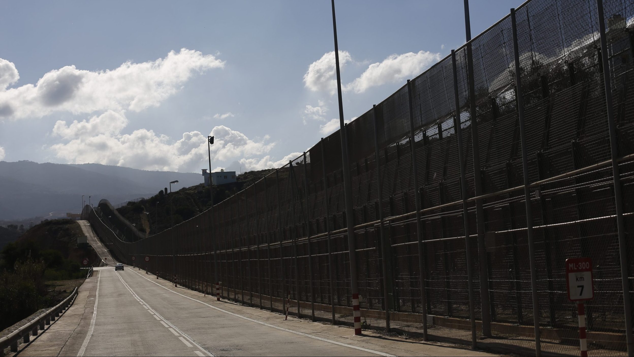 grenshek tussen marokko en spanje