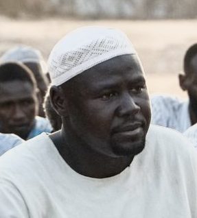 Portret van een Soedanese vluchteling in Tsjaad