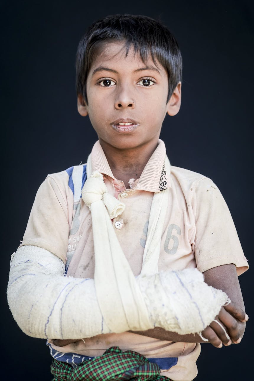 Portretfoto van Hamidur, Cox's Bazar, Bangladesh